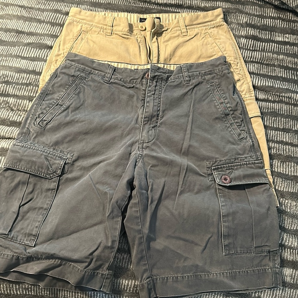 2- Banana republic cargo shorts